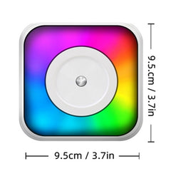 RGB Light Portable Mini Bluetooth Printer Inkless Document Label Printer, with 1-Roll Paper, with 5-Rolls Paper, with 5-Rolls Stickers, with 5 Paper+5 Stickers+3 Color Paper
