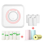 Pink+5 Stickers+5 Paper+3 Color Paper