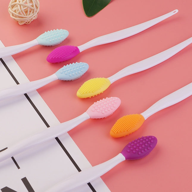Silicone Cleaning Brush Beauty Tool Double Side Nose To Clean Blackhead Removers
