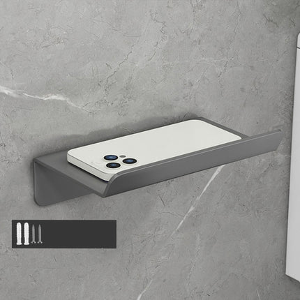 Bathroom Roll Paper Holder No-Punch Cell Phone Storage Shelf, Phone Rack (White), Paper Rack (White）, Phone Rack (Black), Paper Rack (Black), Phone Rack (Gray), Paper Rack (Gray)