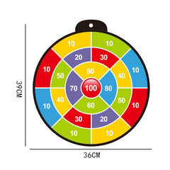 Kindergarten Indoor Outdoor Sticky Target Ball Toys With 12 Balls