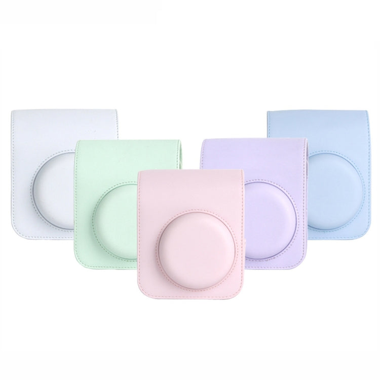 For Polaroid Mini12 7 in 1 Photo Album Sticker Photo Frame Camera Bag, Green, White, Blue, Pink, Purple
