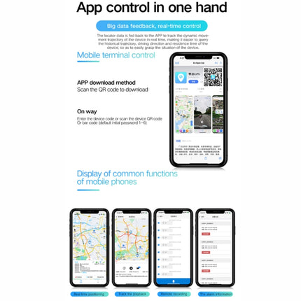 2G Car Motorcycle Waterproof GPS Tracking Locator, PG10WiFi