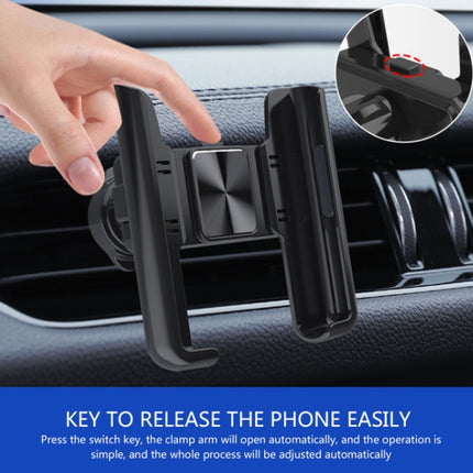 Car Air Outlet Rotatable Snap-on Base Mobile Phone Navigation Bracket