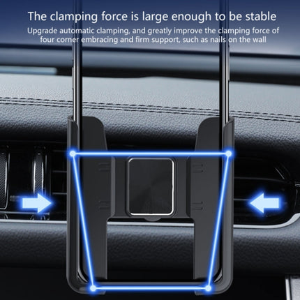 Car Air Outlet Rotatable Snap-on Base Mobile Phone Navigation Bracket