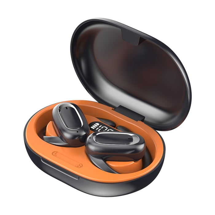 T35 OWS Adjustable Ear-Hook Call Noise Reduction Wireless Bluetooth 5.3 Earphones, Black, White, Blue