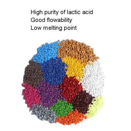 Consumibles para bolígrafo de impresión 3D, hilo de seda de impresión de materia prima respetuosa con el medio ambiente, material de línea de alta resistencia de 1,75 mm, 10 colores/juego PCL de 5 m