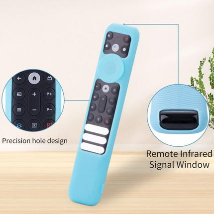 For TCL RC902V Remote Control Protective Case FMR1/FAR2/FMR4 Universal Silicone Shockproof Covers, 20.9 x 4.3 x 1.7cm