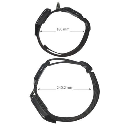 LED Display Pet Collar Rechargeable High Visibility DIY Single Color Collar