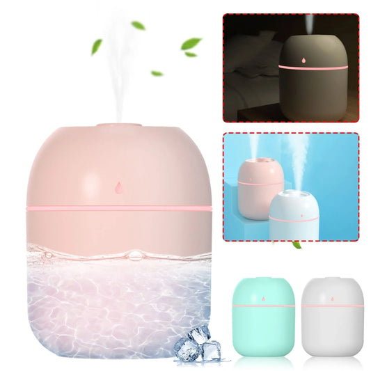 USB Plug-in Car Household Air Purification Water Drop Humidifier Large Capacity Sprayer