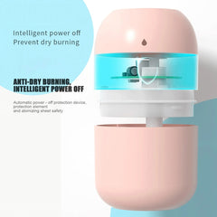 USB Plug-in Car Household Air Purification Water Drop Humidifier Large Capacity Sprayer