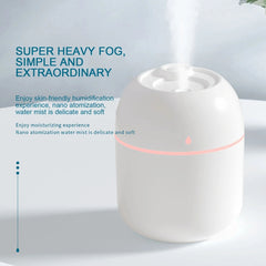 USB Plug-in Car Household Air Purification Water Drop Humidifier Large Capacity Sprayer