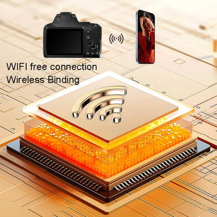 Cámara W2 64MP 4K Pantalla de 3 pulgadas Zoom óptico 10X + Zoom digital 4X, W2