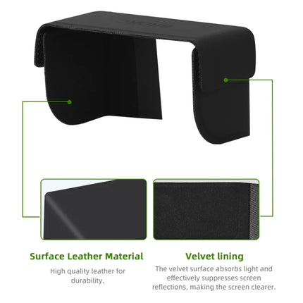 For DJI Osmo Pocket 3 BRDRC Sunshade Hood Light Weight Screen Shade