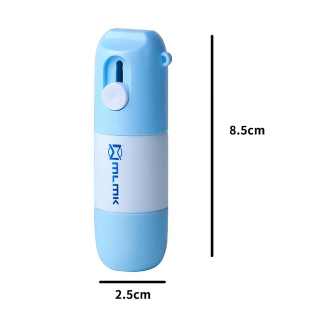 MLMK 10ml 2 In 1 Express Information Eliminator Thermist Paper Modification Liquid, Pink Refill, Blue Refill, Pink Integrated, Blue Integrated