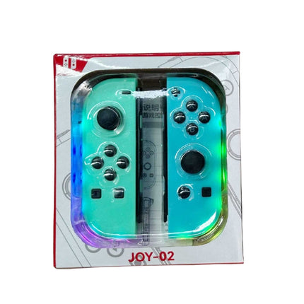 JOY-02 Bluetooth Gamepad Handles with RGB Lights for Nintendo Switch