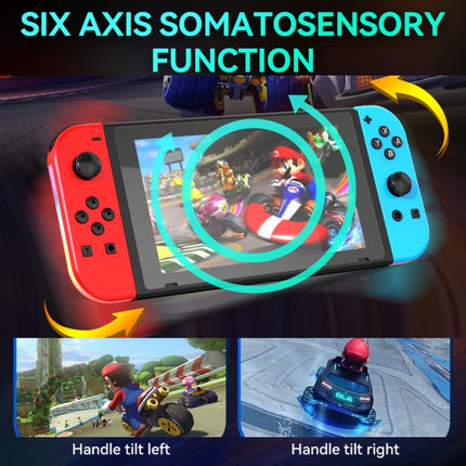 JOY-02 Bluetooth Gamepad Handles with RGB Lights for Nintendo Switch