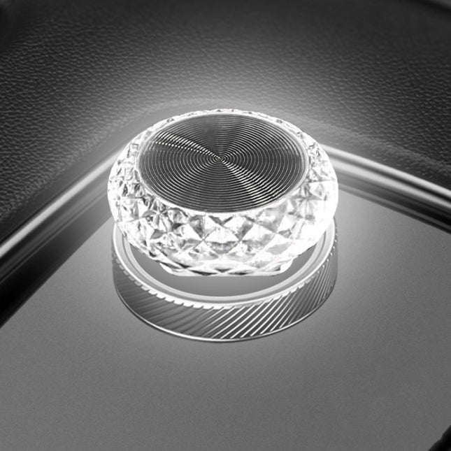 Mushroom Type Car USB Ambient Light LED Night Light Home Indoor Decoration Lamp, Ice Blue Light, White Light, Colorful Flashing