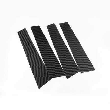 For Chevrolet Malibu XL 2016-2022 6pcs /Set Left-hand Drive B-pillar Carbon Sticker
