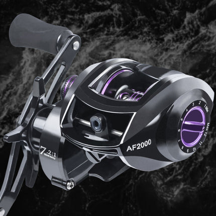 LINNHUE  AF2000 7:2:1 Speed Ratio Fishing Reel 8KG Max Drag Metal Spool, AF2000 Left, AF2000 Right