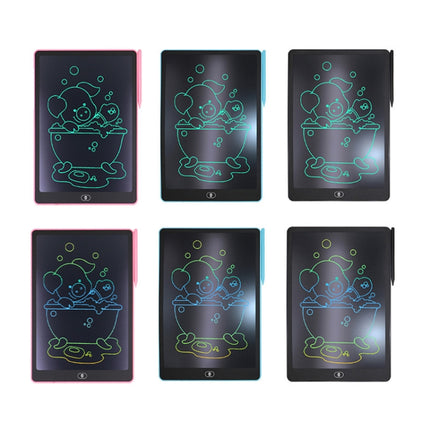 16 Inch Children LCD Writing Board Erasable Drawing Board, Pink Color Handwriting, Black Color Handwriting, Blue Color Handwriting, Pink Monochrome Handwriting, Black Monochrome Handwriting, Blue Monochrome Handwriting