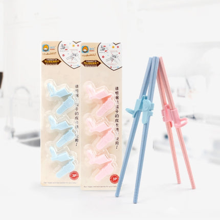 3pcs/set Children Chopstick Grip Corrector Non-slip Practice Chopsticks Finger Cots