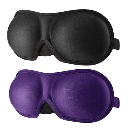 3D Adjustable Silicone Anti-slip Sleep Eye Mask Three-dimensional Memory Foam Eye Protection Mask