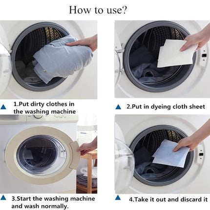 35pcs /Box KINBATA Anti-Dyeing And Anti-Color Transfer Laundry Color Absorbent Tablets