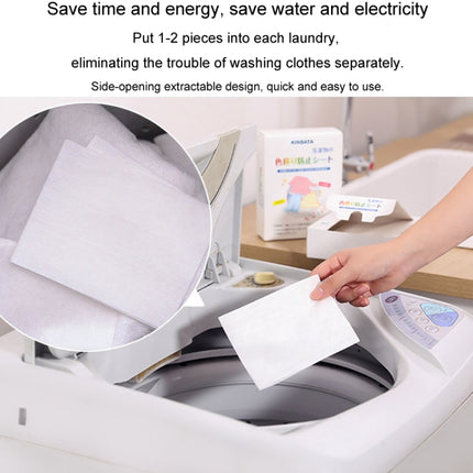 35pcs /Box KINBATA Anti-Dyeing And Anti-Color Transfer Laundry Color Absorbent Tablets