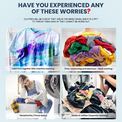 35pcs /Box KINBATA Anti-Dyeing And Anti-Color Transfer Laundry Color Absorbent Tablets