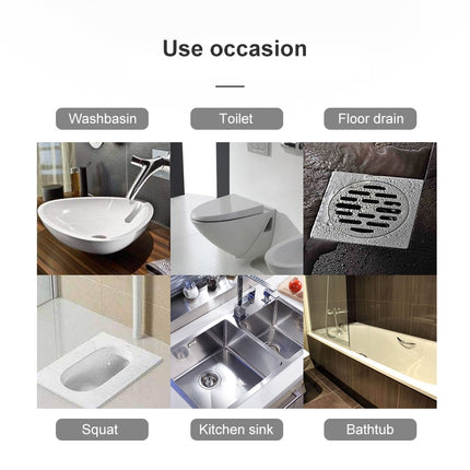 Steel Pipe Sewer Toilet Kitchen Sink Dredging Tool, 4m, 5m, 10m