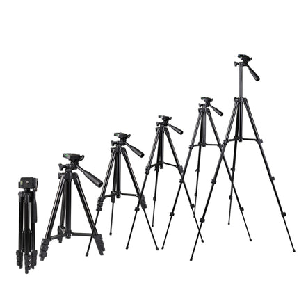 Portable Aluminum DSLR Camera Live Tripod Photography Retractable Landing Bracket, 102cm Tripod+Clip+Bag, 102cm Tripod+Clip+Bag+Controller+Adaptor, 130cm Tripod+Clip+Bag, 130cm Tripod+Clip+Bag+Controller+Adaptor, 150cm Tripod+Clip+Bag                  ...