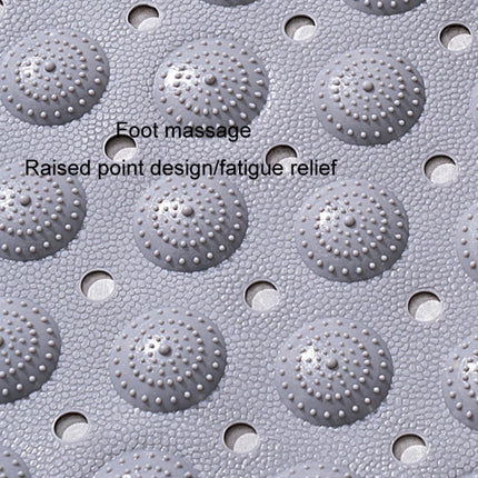 PVC Bathroom Non-slip Mat Thickened Massage Water-proof Foot Mat, 36x68cm, 40x102cm, 58x88cm