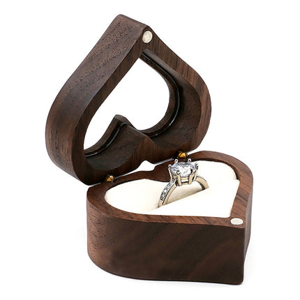 Wooden Heart Shape Ring Box Jewelry Storage Box Wedding Valentine Gift Box, RB513-C1, RB513-C2, RB513-C3, RB513-C4, RB513-C5, RB513-C6, RB513-C7, RB529-C1, RB529-C2, RB529-C3, RB529-C4, RB529-C5, RB529-C7, RB529-C8