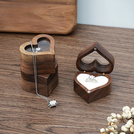 Wooden Heart Shape Ring Box Jewelry Storage Box Wedding Valentine Gift Box, RB513-C1, RB513-C2, RB513-C3, RB513-C4, RB513-C5, RB513-C6, RB513-C7, RB529-C1, RB529-C2, RB529-C3, RB529-C4, RB529-C5, RB529-C7, RB529-C8