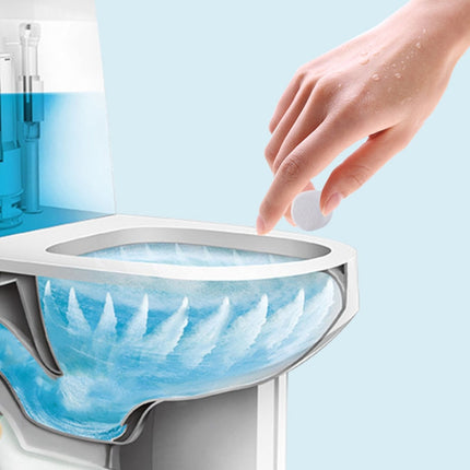 DOINN 10pcs /Pack Household Toilet Drainage Pipe Unclogging Foaming Tablet