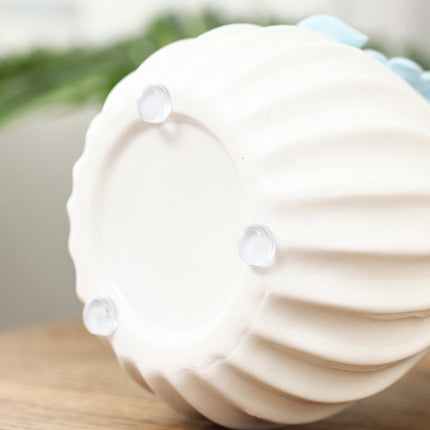 Closet Door Anti-Bump Pad Toilet Seat Muffler Silent Paste Cushioning Self-Adhesive Anti-Slip Rubber Pellets, 12pcs /Pack KM.1032