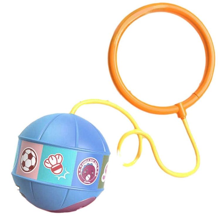 Kids Portable Glowing Ankle Skip Ball One Foot Bouncing Balls