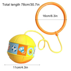 Kids Portable Glowing Ankle Skip Ball One Foot Bouncing Balls