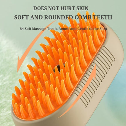 Pet Electric Spray Comb Rechargeable Cat Steamy Grooming Brush Cleaning Tool