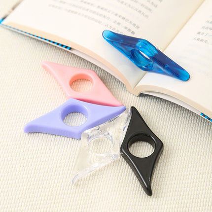 Thumb Bookmark Acrylic Book Holder Support Reading Aids For Students
