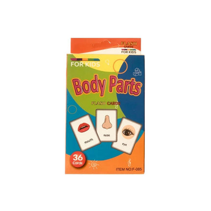 36pcs /Box Children Enlightenment Early Learning English Word Cards, C1 Animal, C2 Shape, C3 Color, C4 Time, C5 Fruit, C6 Body Part, C7 Vegetable, C8 Food And Drink