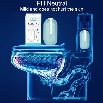 ENJOY DOWAS Toilet Cleaning Magic Box Household Blue Bubble Deodorizer