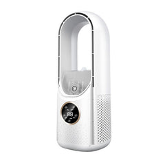 Desk Bladeless Humidification Electric Fan Six Gear Adjustable with LED Light Timing Function