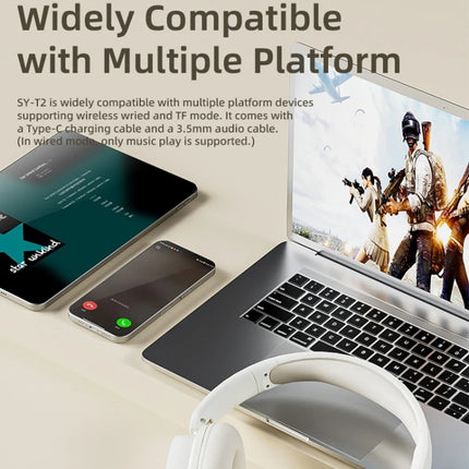 SOYTO SY-T2 Noise Reduction Bluetooth Headset Wireless Game Headset
