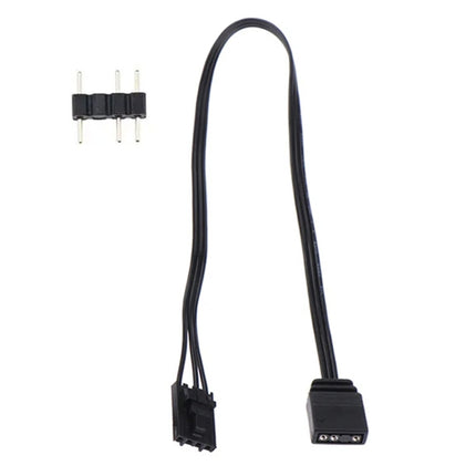 For Pirate Ship Controller Adapter Cable QL LL120 ICUE Divine Light Synchronization, 3Pin, 4Pin