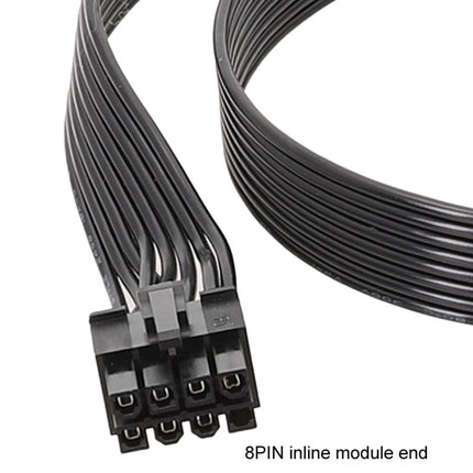 For Corsair 18AWG Flat Cable Power Module Cable Graphics Card Module Cable 8Pin To 8Pin 6+2, 50cm For Corsair, 60cm For Corsair