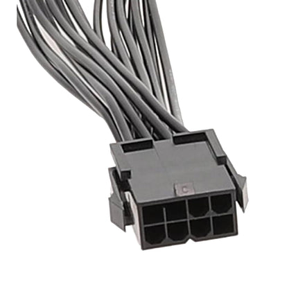 8P Female To Dual 6+2Pin Male Graphics Card Power Cable 8P To Dual 8P 1 To 2 Power Adapter Cable, 8P Female To Dual 6+2Pin Male
