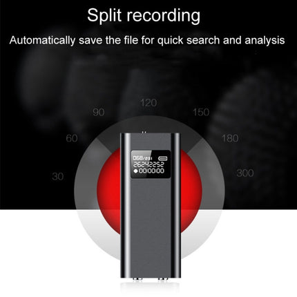 Q25 Intelligent Voice Recorder With Screen HD Noise Canceling Back Clip Voice Reporter, 4GB, 8GB, 16GB, 32GB