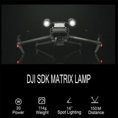 JZ T30 For DJI Mavic 3E / 3T 30W Matrix Lamp Spotlight